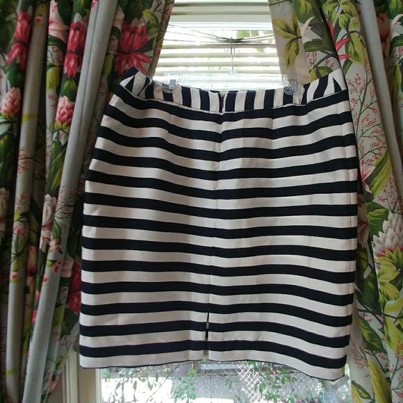 Worthington Knit Stripe Pencil Skirt - Picture 2 of 4